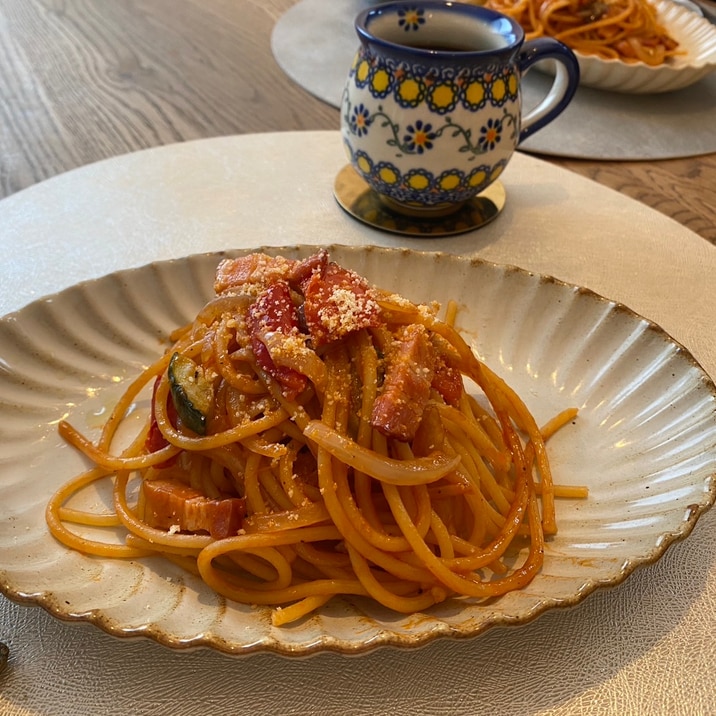 子供も大好き定番のナポリタン